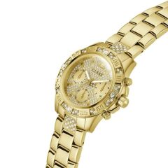 GUESS GUGW0771L2 ALTIN KAPLAMA TAŞLI KADIN KOL SAATİ