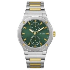 GUESS GUGW0795G1 ALTIN KAPLAMA YEŞİL KADRAN ERKEK KOL SAATİ