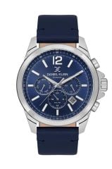 DANIEL KLEIN DK102-DKE.1.10559-3 LACİVERT DERİ KORDON ERKEK KOL SAATİ