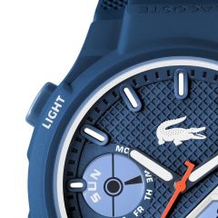 LACOSTE LAC2011370 LACİVERT SİLİKON KORDON ANALOG/DİJİTAL ERKEK KOL SAATİ