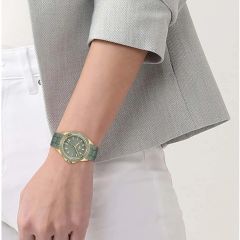 LACOSTE LAC2001427 YEŞİL SİLİKON KORDON KADIN KOL SAATİ