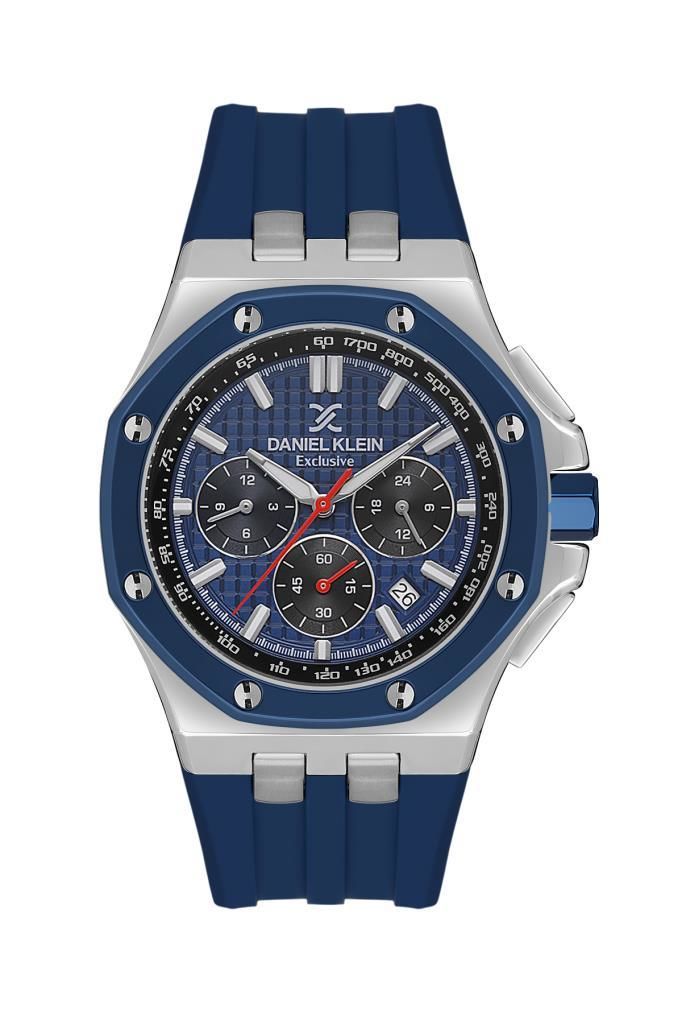 DANIEL KLEIN DK103-DK.1.13616-2 LACİVERT SİLİKON KORDON ERKEK KOL SAATİ