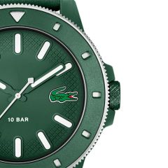 LACOSTE LAC2011414 YEŞİL SİLİKON KORDON ERKEK KOL SAATİ