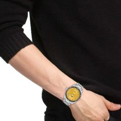 LACOSTE LAC2011426 SARI KADRAN ÇELİK ERKEK KOL SAATİ