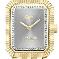 LACOSTE LAC2001441 ALTIN KAPLAMA DİKDÖRTGEN KADIN KOL SAATİ
