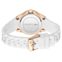 LACOSTE LAC2001428 BEYAZ SİLİKON KORDON KADIN KOL SAATİ