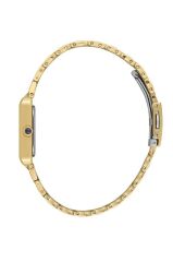 DANIEL KLEIN DK102-DK.1.13786-3 ALTIN KAPLAMA ROMA RAKAMLI DİKDÖRTGEN KADIN KOL SAATİ