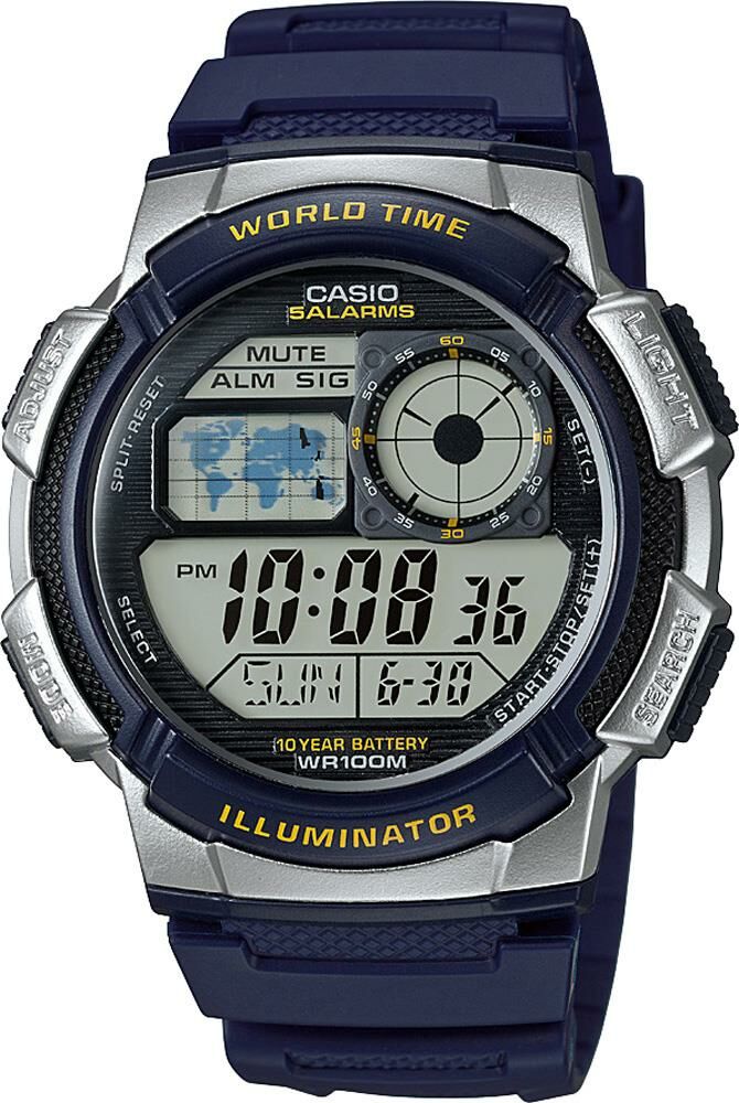CASIO AE-1000W-2AVDF LACİVERT DİJİTAL ERKEK KOL SAATİ