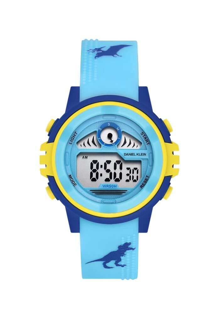 DANIEL KLEIN DK.2266-1 MAVİ SİLİKON KORDON DİJİTAL ÇOCUK KOL SAATİ
