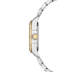 U.S. POLO ASSN. USPA2085-07 YEŞİL KADRAN ALTIN KAPLAMA TAŞLI KADIN KOL SAATİ