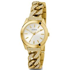 GUESS GUGW0546L2 ALTIN KAPLAMA TAŞLI KADIN KOL SAATİ
