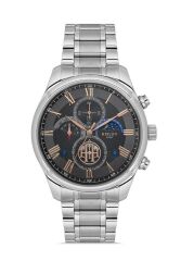 HISLON TM113S-05SR SAFİR CAM ÇELİK ERKEK KOL SAATİ