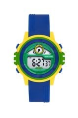 DANIEL KLEIN DK.2266-9 LACİVERT SİLİKON KORDON DİJİTAL ÇOCUK KOL SAATİ