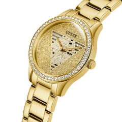 GUESS GUGW0605L2 ALTIN KAPLAMA TAŞLI KADIN KOL SAATİ