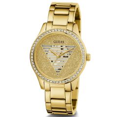GUESS GUGW0605L2 ALTIN KAPLAMA TAŞLI KADIN KOL SAATİ