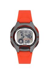 DANIEL KLEIN DK.2129-1 KIRMIZI SİLİKON KORDON DİJİTAL ÇOCUK KOL SAATİ
