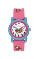 DANIEL KLEIN DK.2157-3 PEMBE SİLİKON KORDON RAKAMLI ÇOCUK KOL SAATİ
