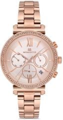 MOMENTUS SS236R-12SR ROSE GOLD TAŞLI KADIN KOL SAATİ