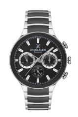 DANIEL KLEIN DK102-DKE.1.10596-2 SİYAH İYON KAPLAMA ERKEK KOL SAATİ