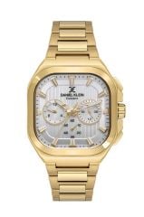 DANIEL KLEIN DK102-DK.1.13903-7 ALTIN KAPLAMA KARE ERKEK KOL SAATİ