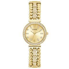 GUESS GUGW0401L2 ALTIN KAPLAMA TAŞLI BAYAN KOL SAATİ