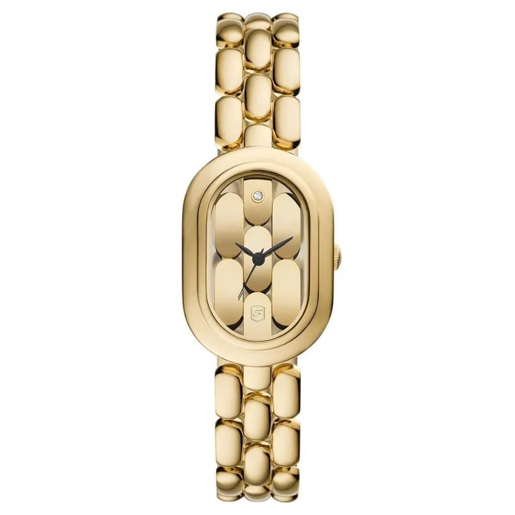 FOSSIL FES5380 ALTIN KAPLAMA OVAL KADIN KOL SAATİ