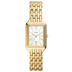 FOSSIL FES5220 ALTIN KAPLAMA KARE BAYAN KOL SAATİ
