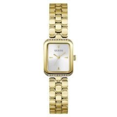 GUESS GUGW0865L2 ALTIN KAPLAMA DİKDÖRTGEN TAŞLI KADIN KOL SAATİ
