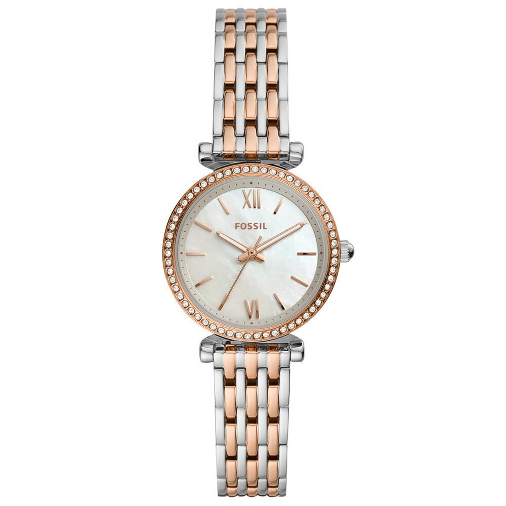 FOSSIL FES4649 ROSE GOLD TAŞLI KADIN KOL SAATİ