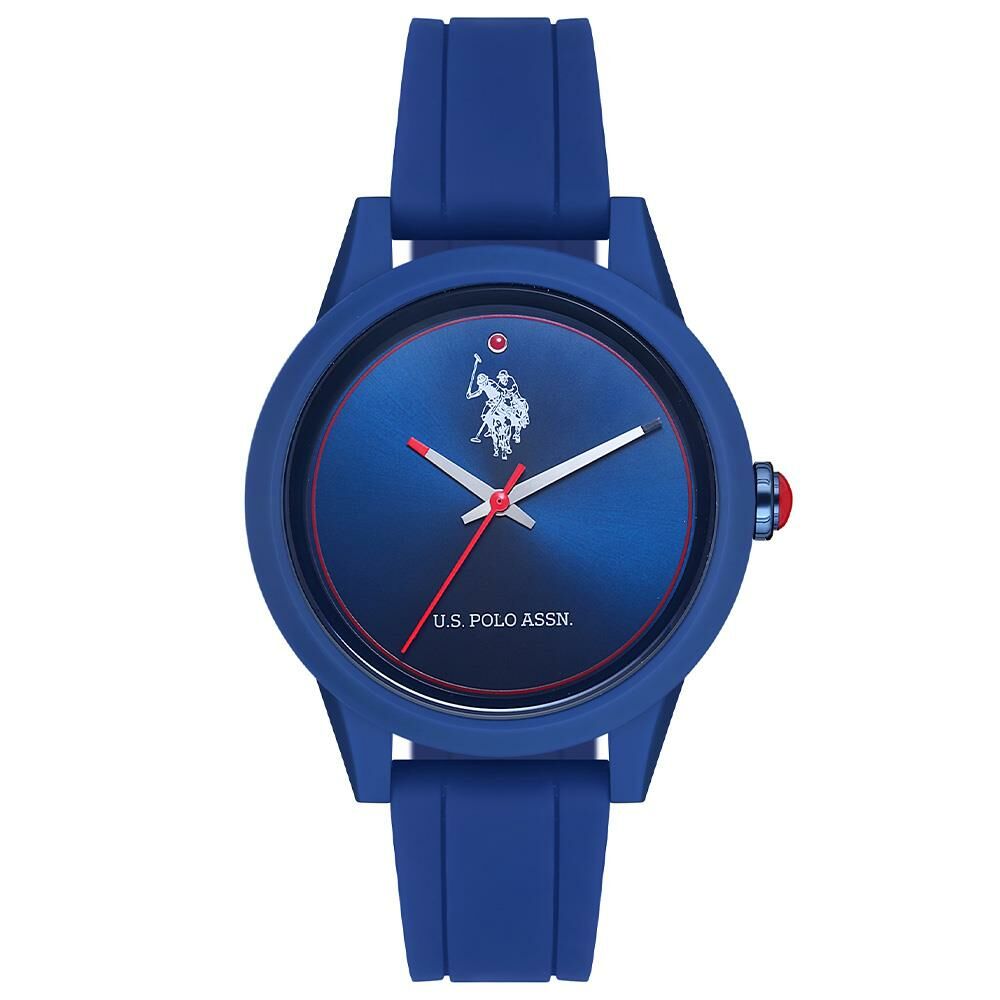 U.S. POLO ASSN. USPA2007-02 LACİVERT SİLİKON KORDON KADIN KOL SAATİ