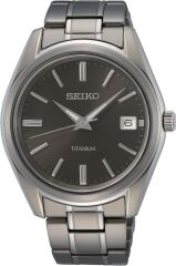 SEIKO SUR375P SAFİR CAM TİTANYUM ERKEK KOL SAATİ