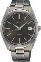 SEIKO SUR375P SAFİR CAM TİTANYUM ERKEK KOL SAATİ