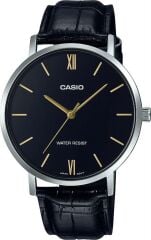 CASIO MTP-VT01L-1BUDF SİYAH DERİ KORDON ERKEK KOL SAATİ