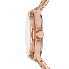 FOSSIL FBQ3721 ROSE GOLD TAŞLI BAYAN KOL SAATİ
