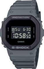 CASIO G-SHOCK DW-5610UU-8DR GRİ SİLİKON KORDON DİJİTAL ERKEK KOL SAATİ
