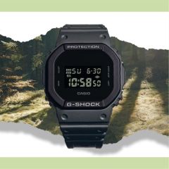 CASIO G-SHOCK DW-5610UU-8DR GRİ SİLİKON KORDON DİJİTAL ERKEK KOL SAATİ