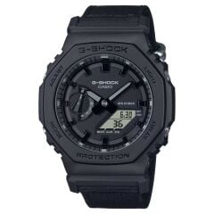 CASIO G-SHOCK GA-2100BCE-1ADR SİYAH KUMAŞ KORDON ANALOG/DİJİTAL ERKEK KOL SAATİ
