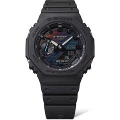 CASIO G-SHOCK GA-2100RW-1ADR SİYAH SİLİKON KORDON ANALOG/DİJİTAL ERKEK KOL SAATİ
