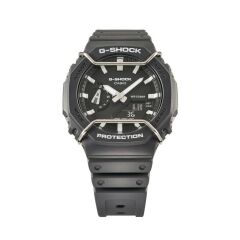 CASIO G-SHOCK GA-2100PTS-8ADR GRİ SİLİKON KORDON ANALOG/DİJİTAL ERKEK KOL SAATİ