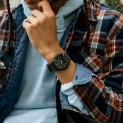 CASIO G-SHOCK GA-2100PTS-8ADR GRİ SİLİKON KORDON ANALOG/DİJİTAL ERKEK KOL SAATİ