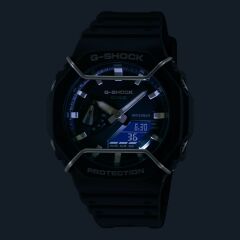CASIO G-SHOCK GA-2100PTS-8ADR GRİ SİLİKON KORDON ANALOG/DİJİTAL ERKEK KOL SAATİ