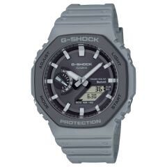 CASIO G-SHOCK GA-B2100LUU-8ADR GRİ SİLİKON KORDON ANALOG/DİJİTAL PİLSİZ SOLAR ERKEK KOL SAATİ