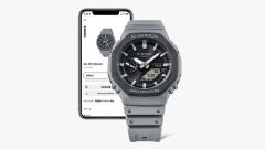 CASIO G-SHOCK GA-B2100LUU-8ADR GRİ SİLİKON KORDON ANALOG/DİJİTAL PİLSİZ SOLAR ERKEK KOL SAATİ