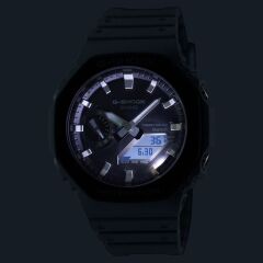 CASIO G-SHOCK GA-B2100LUU-8ADR GRİ SİLİKON KORDON ANALOG/DİJİTAL PİLSİZ SOLAR ERKEK KOL SAATİ