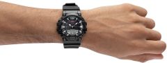 CASIO HDC-700-1AVDF SİYAH SİLİKON KORDON ANALOG/DİJİTAL ERKEK KOL SAATİ