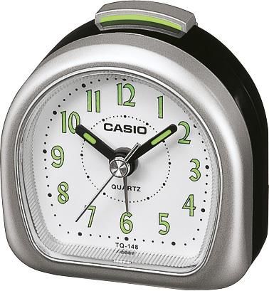 CASIO TQ-148-8DF ALARMLI GRİ MİNİ ÇALAR MASA SAATİ