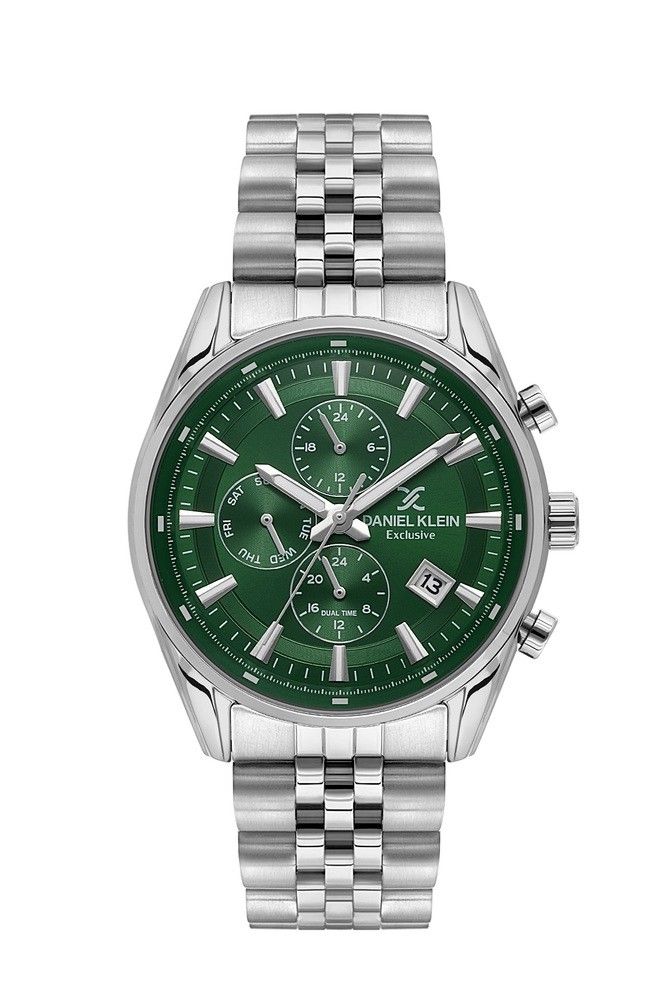 DANIEL KLEIN DKE.1.10794-4 YEŞİL KADRAN METAL ERKEK KOL SAATİ