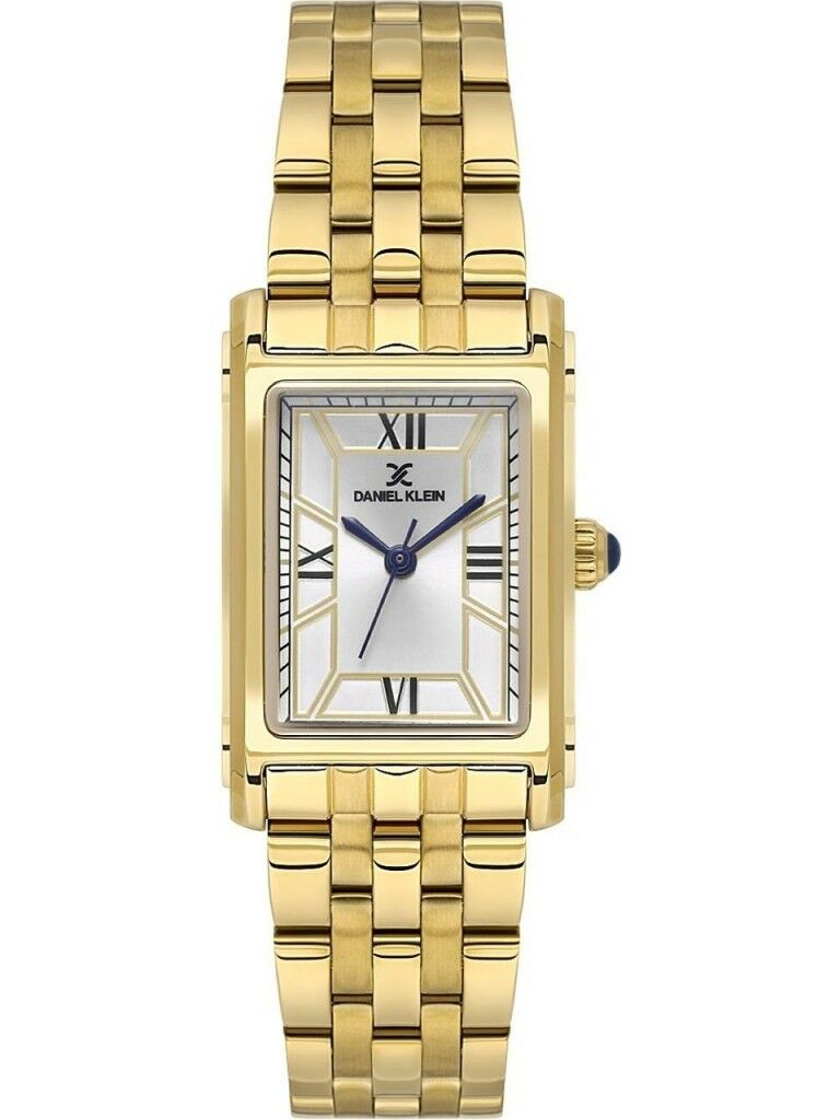 DANIEL KLEIN DK102-DK.1.13936-3 ALTIN KAPLAMA DİKDÖRTGEN KADIN KOL SAATİ