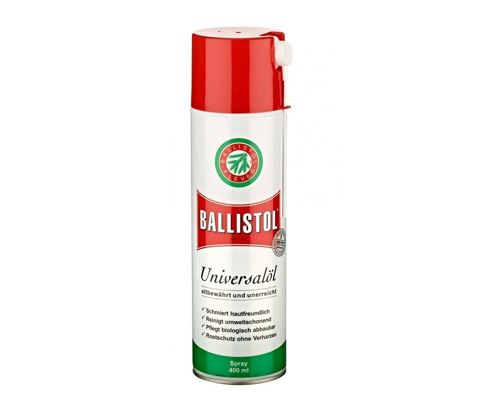 Ballistol Universal Çok Amaçlı Doğal Sprey Yağı, 400 ml.