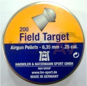 HN Field Target 6.35 mm Havalı Saçma (24,38 Grain - 200 Adet)